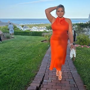 Reformation Cassette Linen Dress